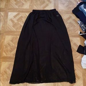 American Apparel Chiffon Maxi Skirt. XS/S